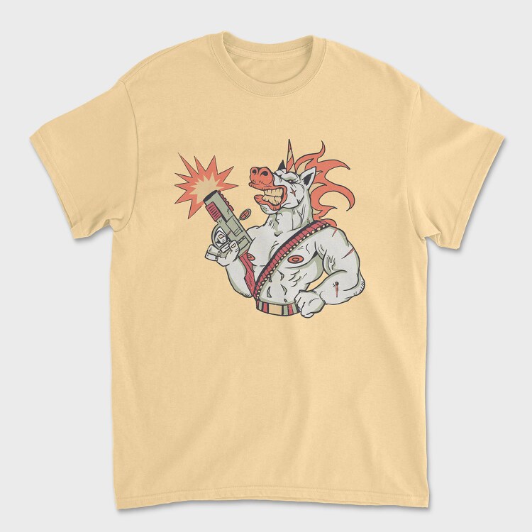 War Unicorn, Unisex Men's T-Shirt