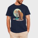 Cute Capybara Anatomy, Unisex Men's Hoodie