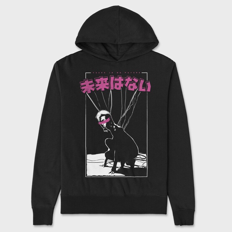 No Future, Unisex Men's Hoodie