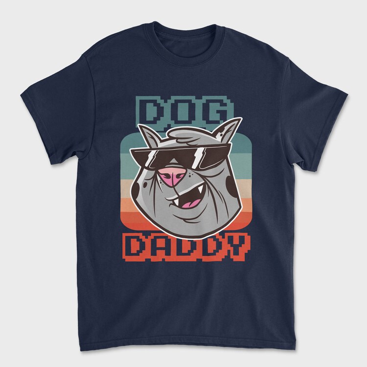 Dog daddy, Unisex Men's T-Shirt