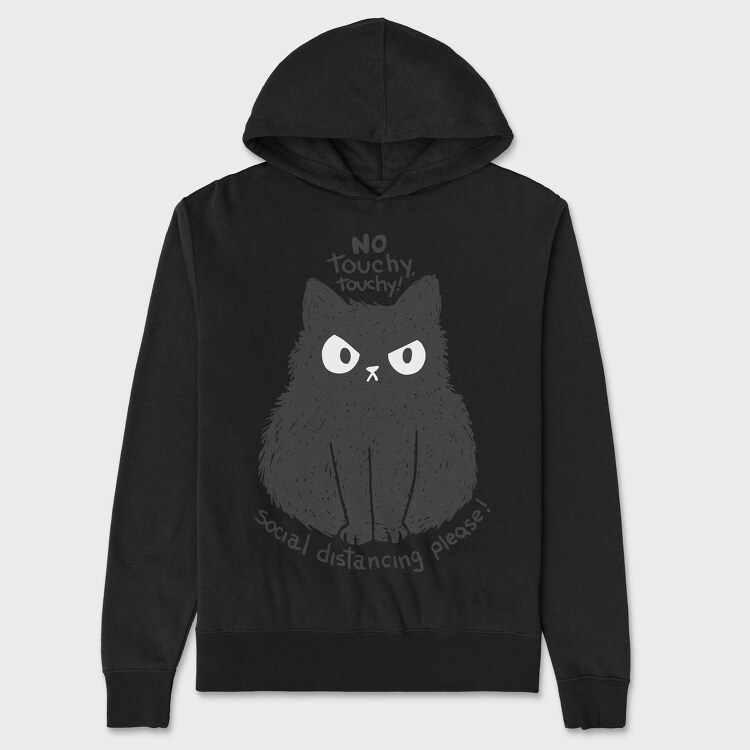 No Touchy Touchy Cat, Унисекс Мъжко Суичър