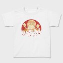 Samurai Girl Yellow, Kids' T-Shirt