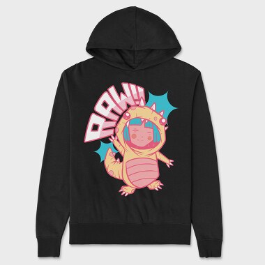 Anime Dino Suit, Unisex Men's Hoodie