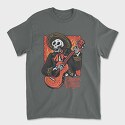 Rocker Cat, Unisex Men's T-Shirt