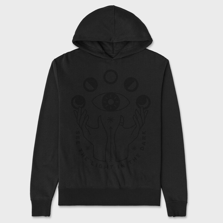 See the Light in the Dark, Unisex Men's Hoodie