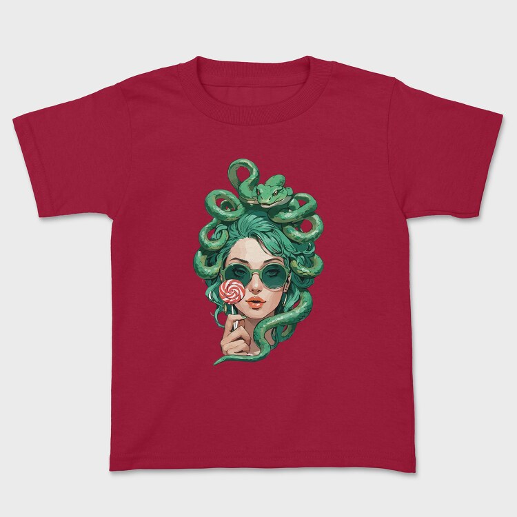 Skeleton Listen to Your Hearth, Kids' T-Shirt