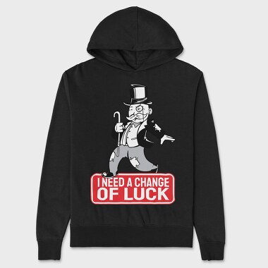 Change Of Luck, Унисекс Мъжко Суичър