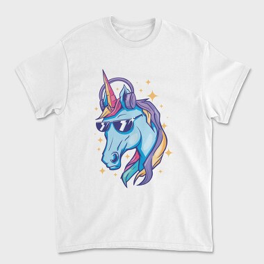 Shiny Unicorn, Unisex Men's T-Shirt