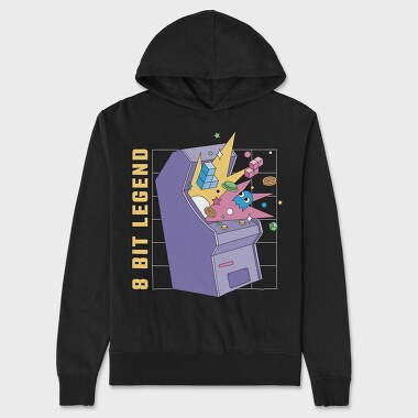 Retro Arcade, Unisex Men's Hoodie