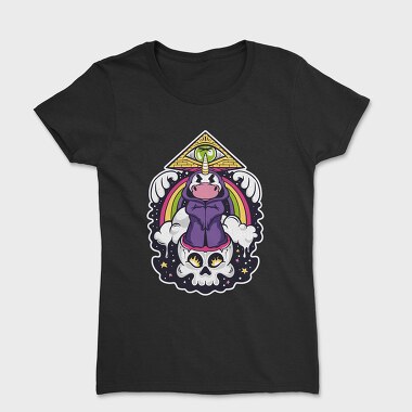 Unicorn Illuminatti, Women's T-Shirt
