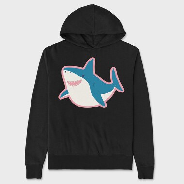 Shark 2, Unisex Men's Hoodie