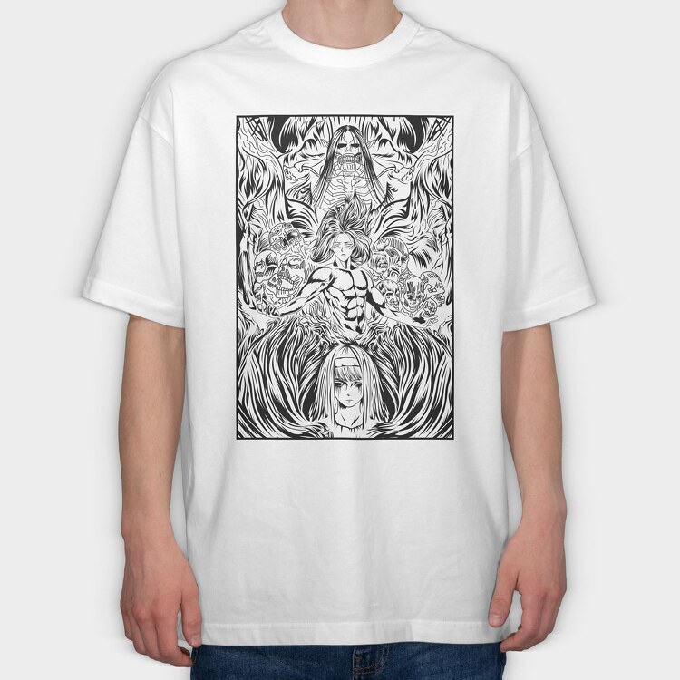 Pug Strong Woman, Unisex Men's T-Shirt