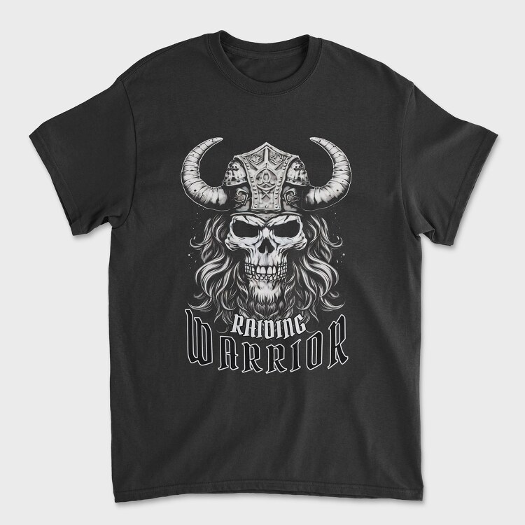 Skull Viking Warrior, Unisex Men's T-Shirt