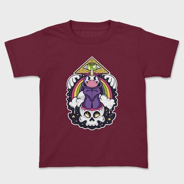 Unicorn Illuminatti, Kids' T-Shirt