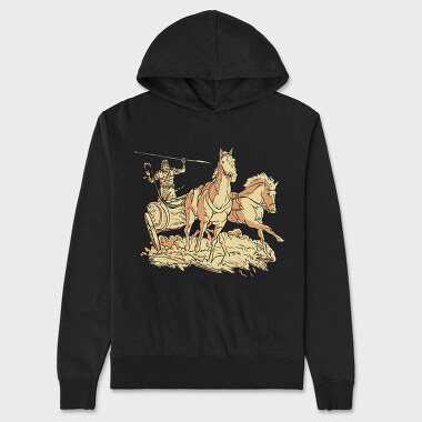 Roman Chariot, Unisex Men's Hoodie