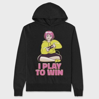 Anime Girl, Unisex Men's Hoodie