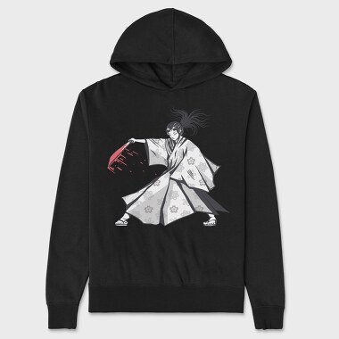 Samurai Woman Finisher, Unisex Men's Hoodie