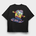 Rooster Head Monochrome, Kids' T-Shirt