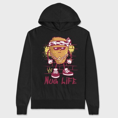 Nug Life, Unisex Men's Hoodie