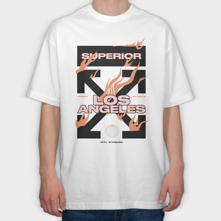 Rottweiler Eyepatch Portrait, Унисекс Мъжка Тениска