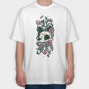 Santa Claus Detail Face, Women's T-Shirt