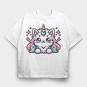 Shroom Hat Cat, Kids' T-Shirt