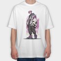 Peeking Zombie, Unisex Men's T-Shirt