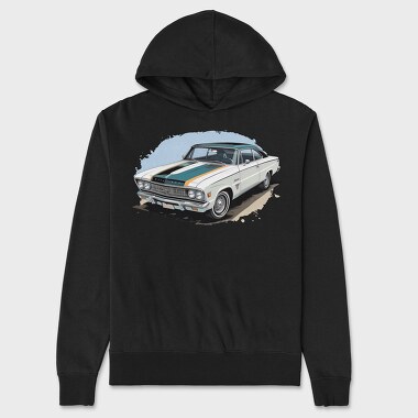 Унисекс Мъжко Суичър, Muscle Car