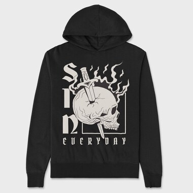 Sin Everyday, Unisex Men's Hoodie