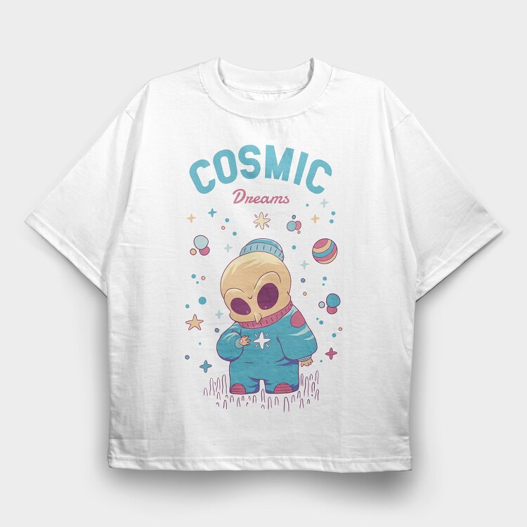 Mushroom Alien 2, Unisex Men's T-Shirt