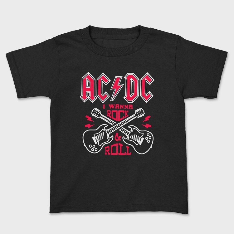 AC DC, Kids' T-Shirt