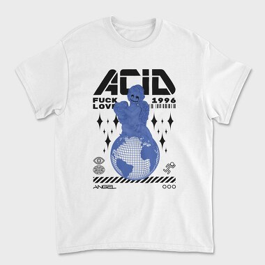 Acid Fuck Love 2, Unisex Men's T-Shirt