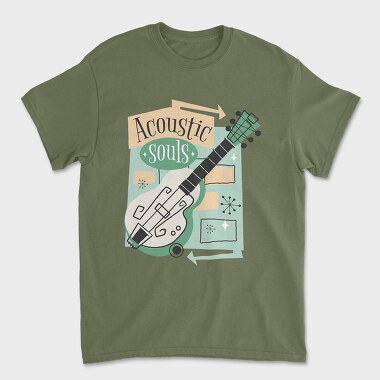 Acoustic Souls, Unisex Men's T-Shirt