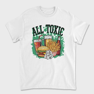All Toxic Food, Unisex Men's T-Shirt