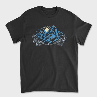 Alpes Flower Edelweiss, Unisex Men's T-Shirt