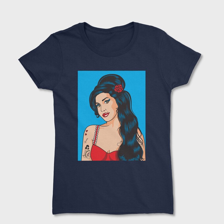 Amy Winehouse, Women's T-Shirt