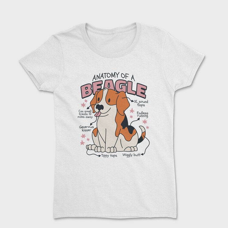 Anatomy of a Beagle, Дамска Тениска