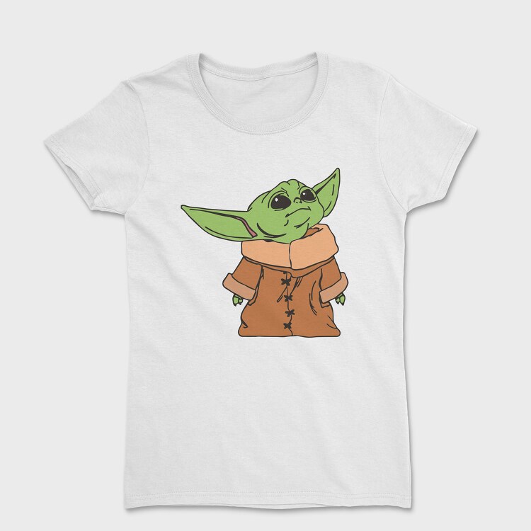 Baby Yoda 1, Дамска Тениска