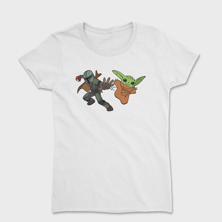 Baby Yoda 14, Дамска Тениска