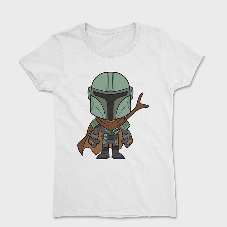 Baby Yoda 17, Дамска Тениска