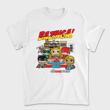 Bazinga Comics, Unisex Men's T-Shirt