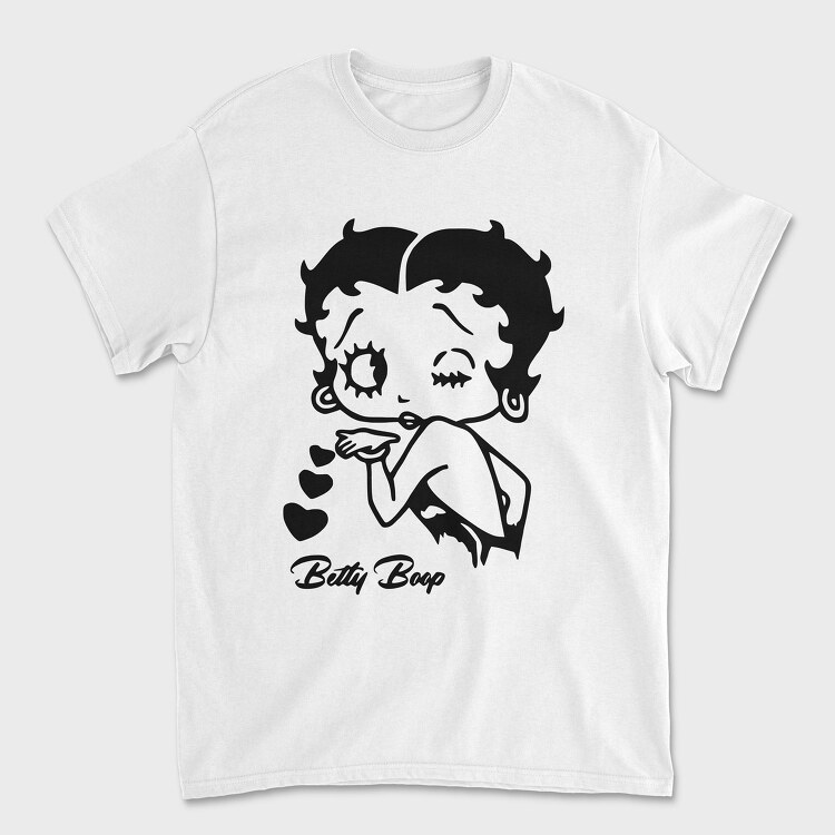 Betty Boop 56, Унисекс Мъжка Тениска