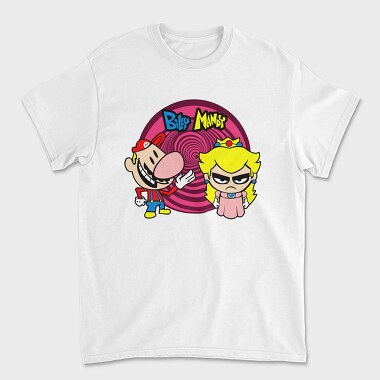 Billy and Mandy Mario, Unisex Men's T-Shirt
