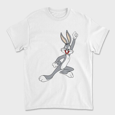 Cartoon Retro Bugs Bunny 3, Unisex Men's T-Shirt