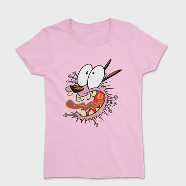 Cartoon Retro Courage the Cowardly Dog 2, Дамска Тениска