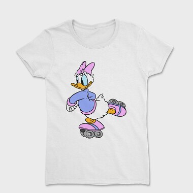 Cartoon Retro Daisy Duck 3, Дамска Тениска
