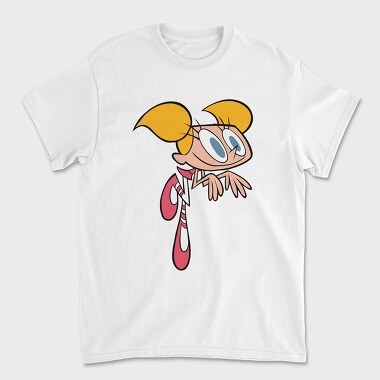Cartoon Retro Dexter Laboratory 5, Унисекс Мъжка Тениска