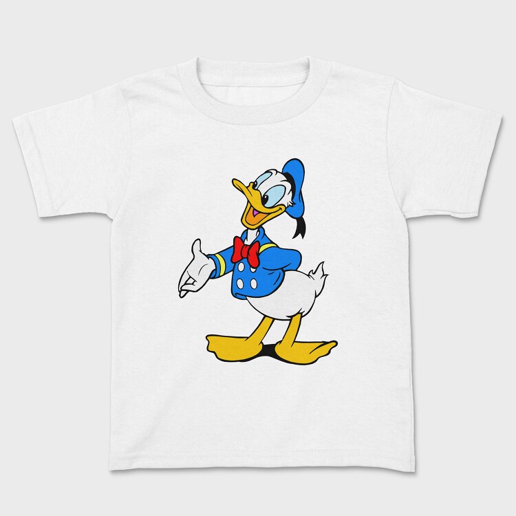 Cartoon Retro Donald Duck 2, Kids' T-Shirt