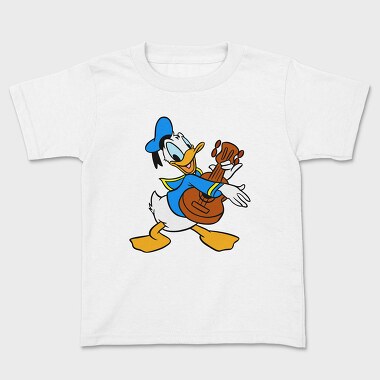 Cartoon Retro Donald Duck 4, Детска Тениска