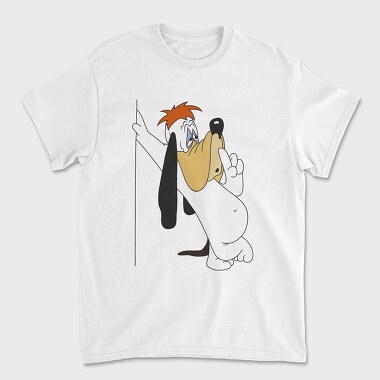 Cartoon Retro Droopy 6, Unisex Men's T-Shirt